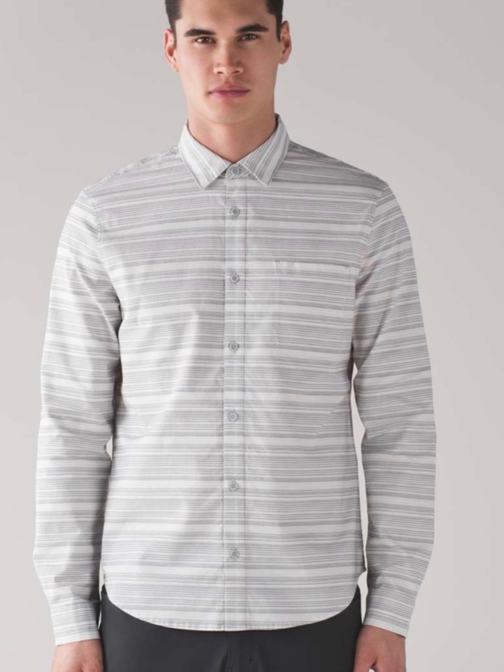 Lululemon Commission Long Sleeve Buttondown Qwick Oxford XL